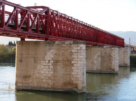 Eisenbahnbrücke Tortosa