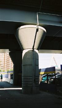 Approach Viaduct at North Station, Boston, Massachusetts