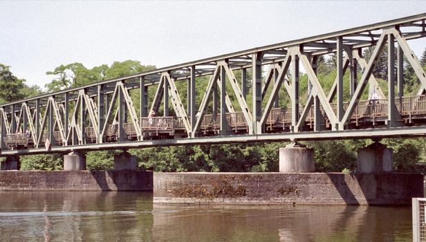 Bridge across Baldeney Lake, Essen-Kupferdreh