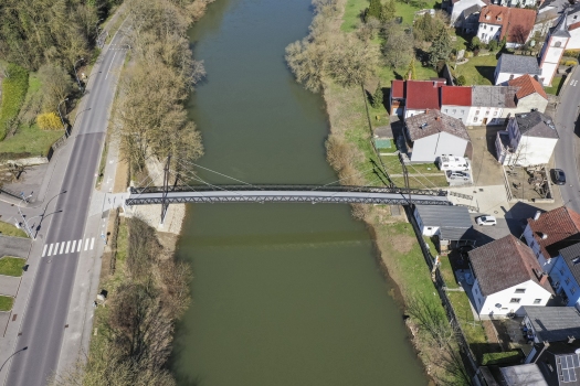 Geh- und Radwegbrücke Metzdorf-Moesdorf