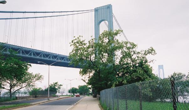 Verrazano Narrows Bridge, Bay Ridge side, New York