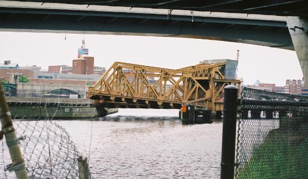 Railroad Bascule Bridges across the Charles River, Boston