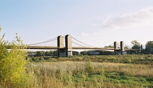 Pont suspendu de Mallemort