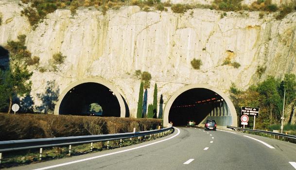 Autoroute A51.
Tunnel du Pont de Mirabeau