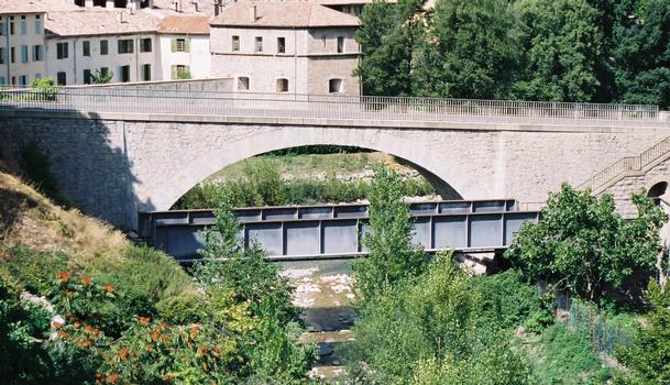 Chalvagnebrücken in Entrevaux