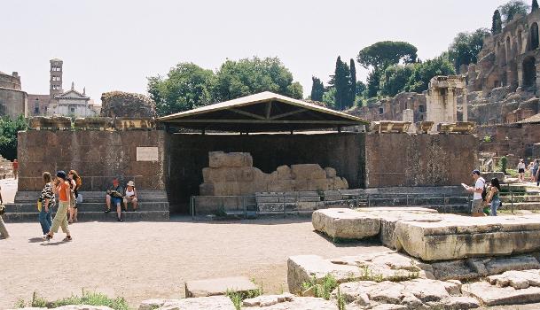 Tempel des Julius Cesar, Forum Romanum, Rom