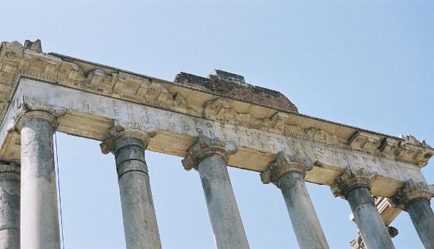 Temple de Saturn, Forum Romanum, Rome