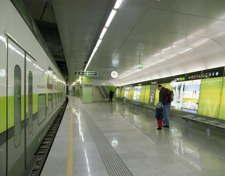 Underground platform