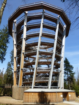 Observation tower of the Black Forest Canopy Walk
