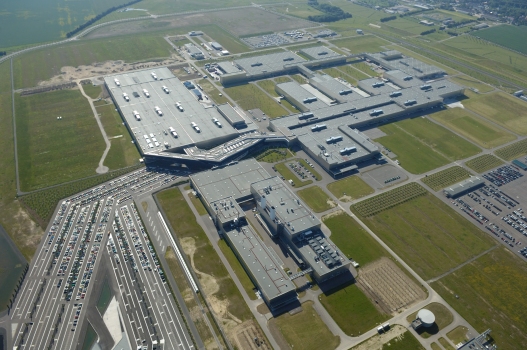 Bâtiment central de l'usine de BMW