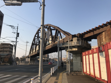 Kashii Line Bridge over Route 495