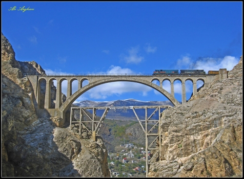 Eisenbahnbrücke Veresk