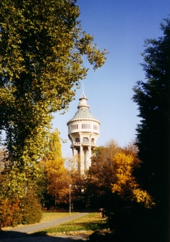 Wasserturm auf der Margareteninsel