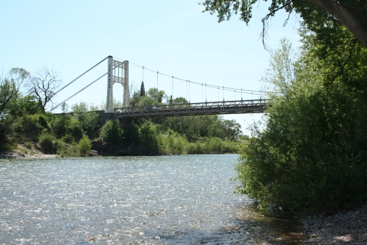 Pont suspendu de Canet