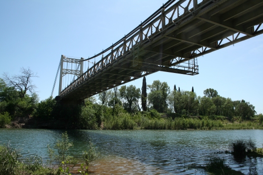 Pont suspendu de Canet