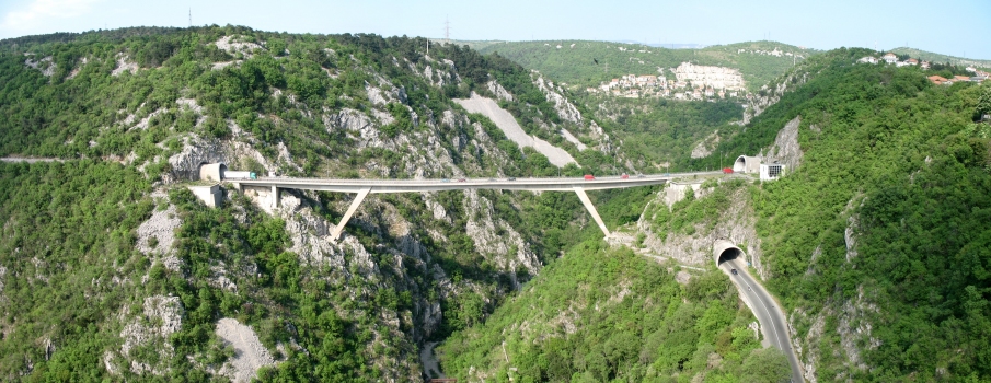 Rjecina-Talbrücke