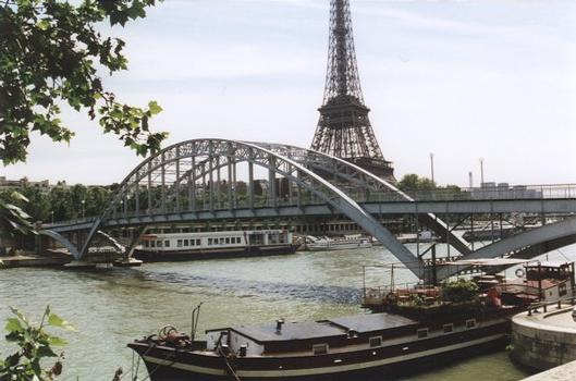 Debilly footbridge in Paris