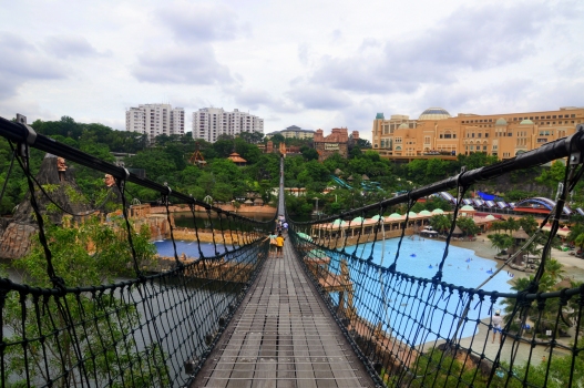 Sunway Lagoon Suspension Bridge