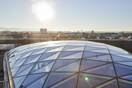 Atrium roof in Basel