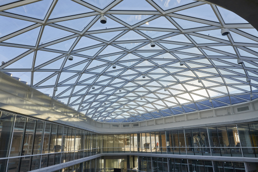 Atrium roof in Basel