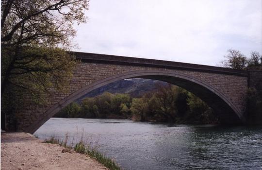 Verdonbrücke in Gréoux-les-Bains