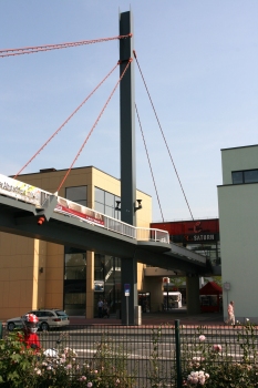 Fußgängerbrücke am Bahnhof Hattingen-Mitte