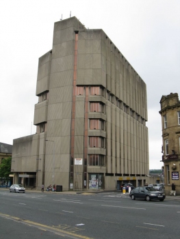 Building seen from the north standing in Westgate
