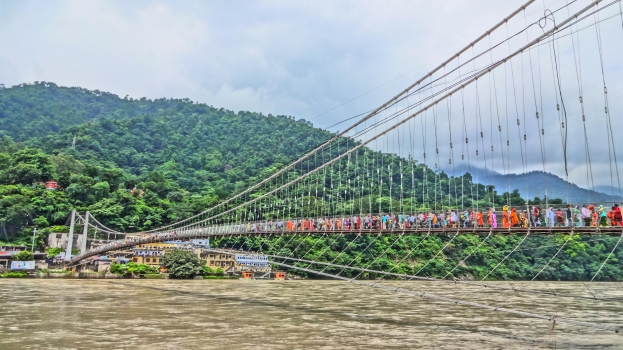 Ram Jhula Suspension Bridge