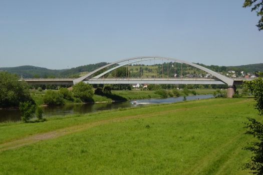 Pont sur le Weser à Holzminden