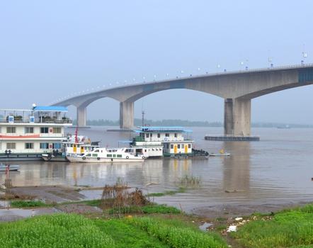 Jangtsebrücke Huangshi
