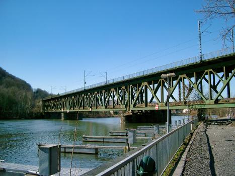 Commuter Rail (S-Bahn) Bridge over the Ruhr at Essen-Kettwig