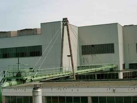 Rohrbrücke Thyssenwerk, Duisburg