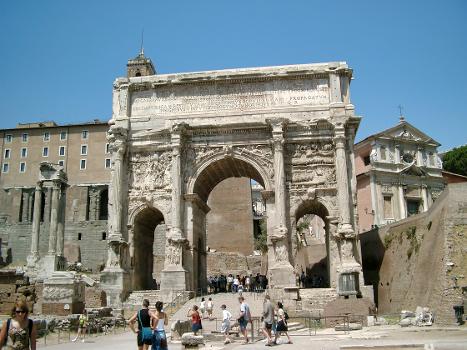 Triumphbogen des Septimius Severus, Forum Romanum, Rom