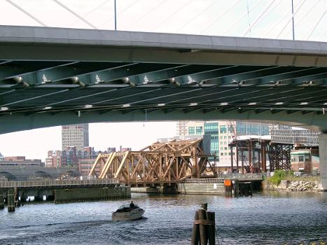 Charles River Railroad Bridges, Boston, Massachusetts