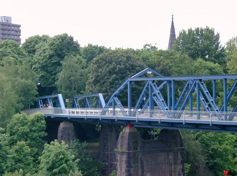 Brücke über den Eisenbahnhafen, Duisburg