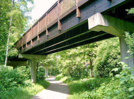Saarner Auenweg Bridge, Mülheim/Ruhr
