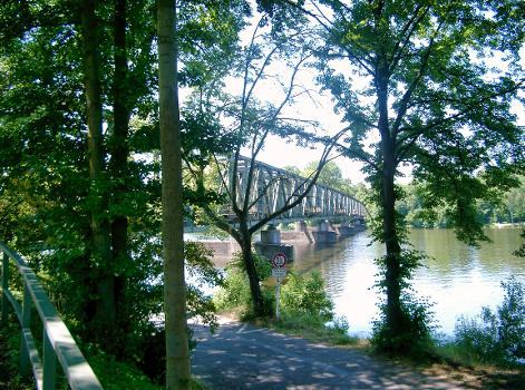 Pont sur le lac de Baldeney, Essen-Kupferdreh