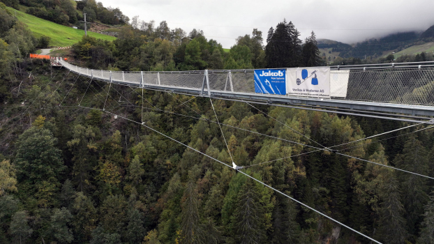 La Pendenta Hängebrücke