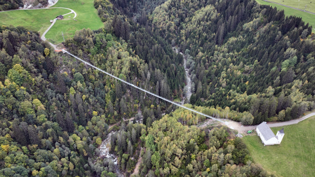 La Pendenta Hängebrücke