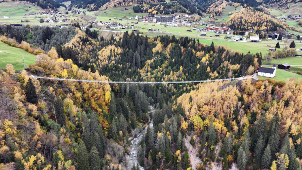 La Pendenta Hängebrücke