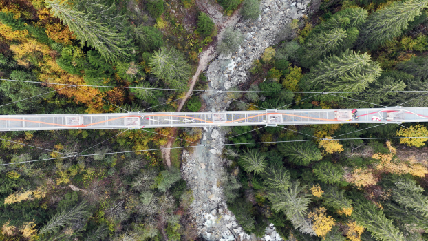 La Pendenta Hängebrücke