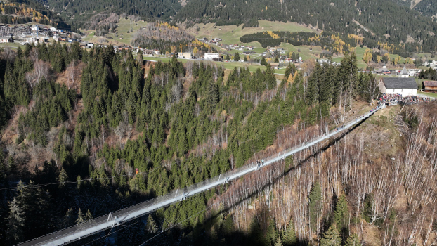 La Pendenta Hängebrücke