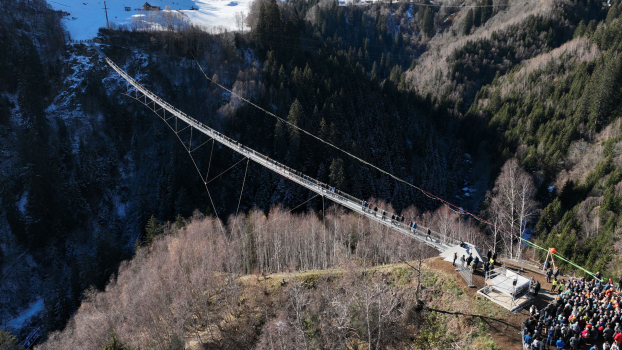 La Pendenta Hängebrücke