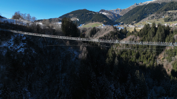 La Pendenta Hängebrücke