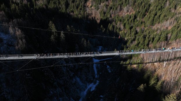 La Pendenta Hängebrücke