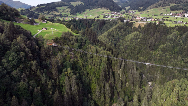 La Pendenta Hängebrücke