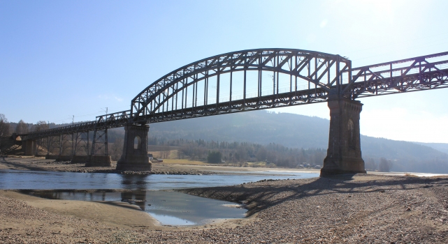 Eisenbahnbrücke Minnesund