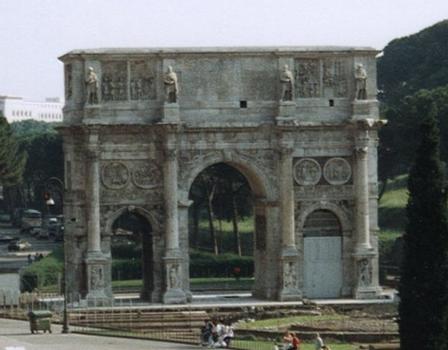 L'arc de Constantin, Rome
