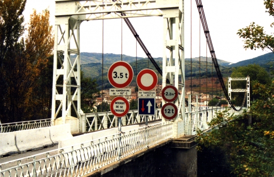 Le Poujol Suspension Bridge