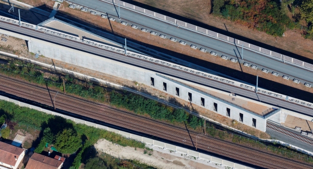 Überwerfungsbauwerk Ambarès − TGV Süd-Europa-Atlantik